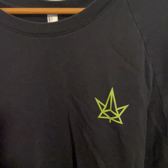 Minimalist Cannabis Crewneck Sweater - Picture 2 of 3